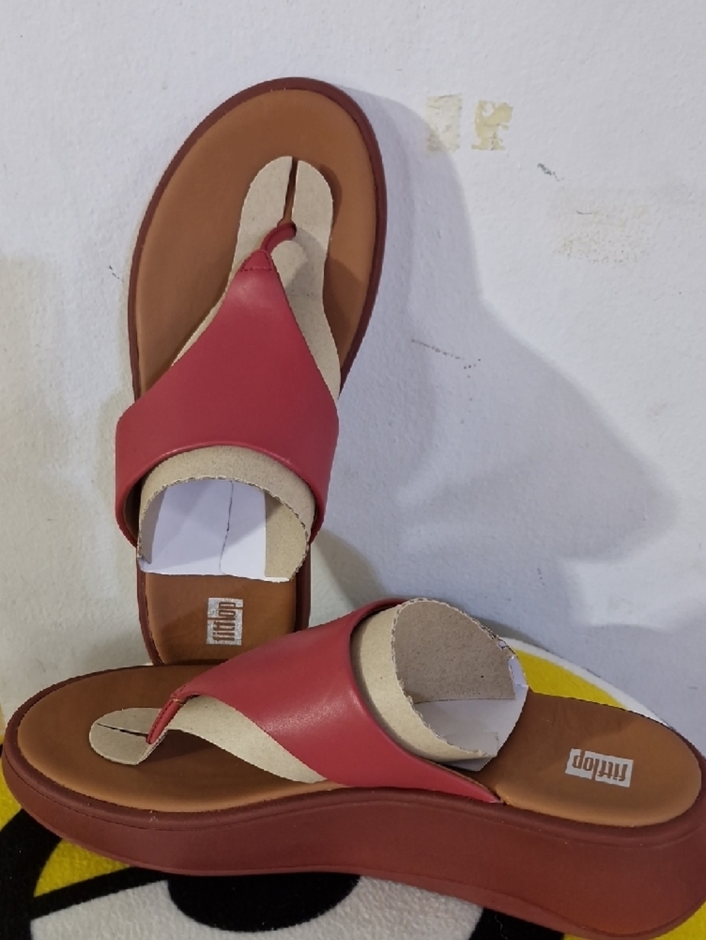 FitFlop F-Mode Platform Sandals 8.5 US : New - Picture 2 of 5